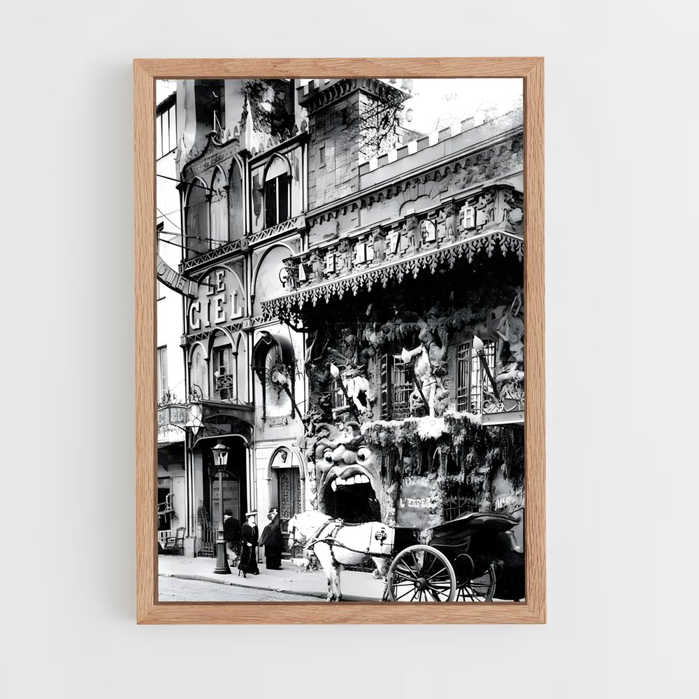 Poster La Calèche Parisienne – affiche Jeux Olympiques (vue 4)
